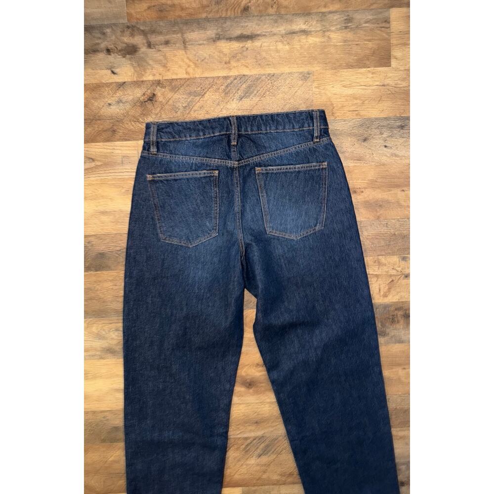 The drop women’s distressed Luca high blue jeans - Picture 8 of 16